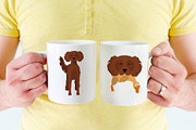 Irish Red Setter clipart, an Animal Illustration by pet design shop (Thumbnail 8 of 8)