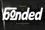 Bonded - Basketball Font for Sport, a Sans Serif Font by twinstd (Thumbnail 1 of 8)