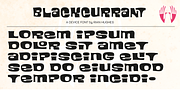 Blackcurrant, a Symbol Font by Device (Thumbnail 2 of 6)