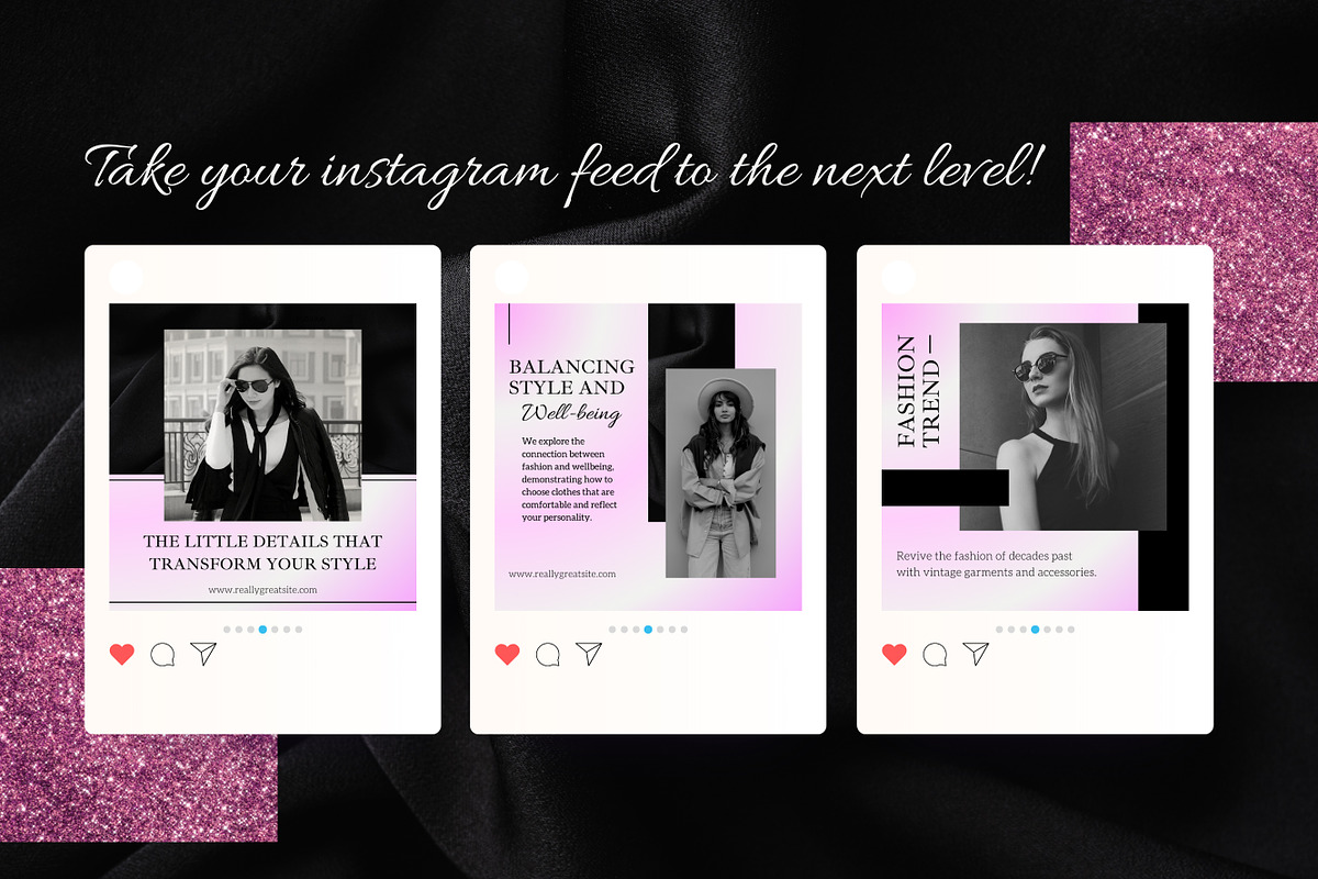 50 Fashion Posts  Canva Templates, a Templates & Theme by TemplateCastleStore (Photo 8 of 10)