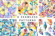 Wild and Free - Boho watercollor set, an Object Graphic by Kseniya_design (Thumbnail 9 of 14)