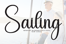 Sailing | Script Font