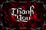 Ghoes Balley Typeface, a Blackletter Font by alit design (Thumbnail 15 of 15)