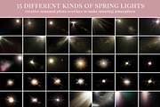 Lights of Spring photo overlays, a Layer Style Add-On by BrownLeopard (Thumbnail 5 of 7)