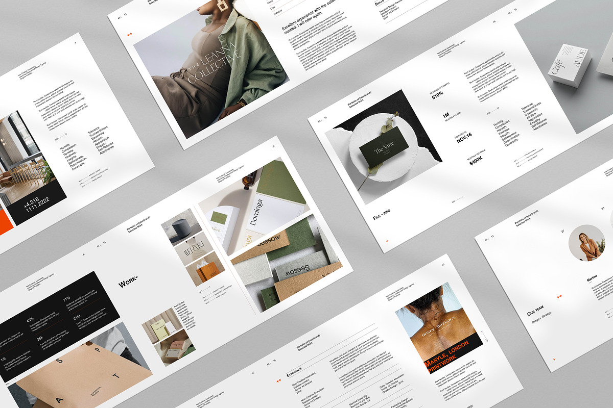 Portfolio Template, a Brochure Template by S A N D Y (Photo 5 of 10)