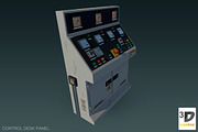 Control Desk Panel, an Object 3D Model by 3DCaster (Thumbnail 3 of 6)