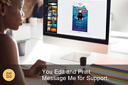 American Patriotic Church Postcard, a Flyer Template by Godserv Designs (Thumbnail 12 of 12)