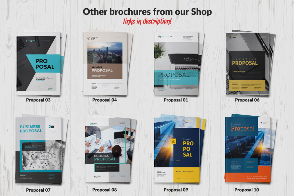 Proposal, a Brochure Template by Sabin (Photo 2 of 16)