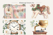 Victorian Christmas Sublimation, a Decorative Illustration by Artnoy (Thumbnail 4 of 8)