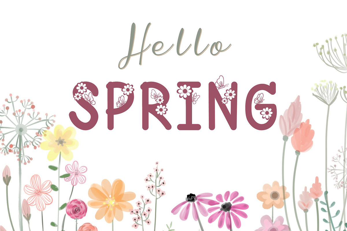 Daisy Land - Display Font, a Sans Serif Font by Adalin Shop (Photo 5 of 6)