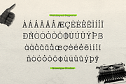 Registrar Archive | Typewriter Font, a Serif Font by gracetype_studio (Thumbnail 11 of 12)
