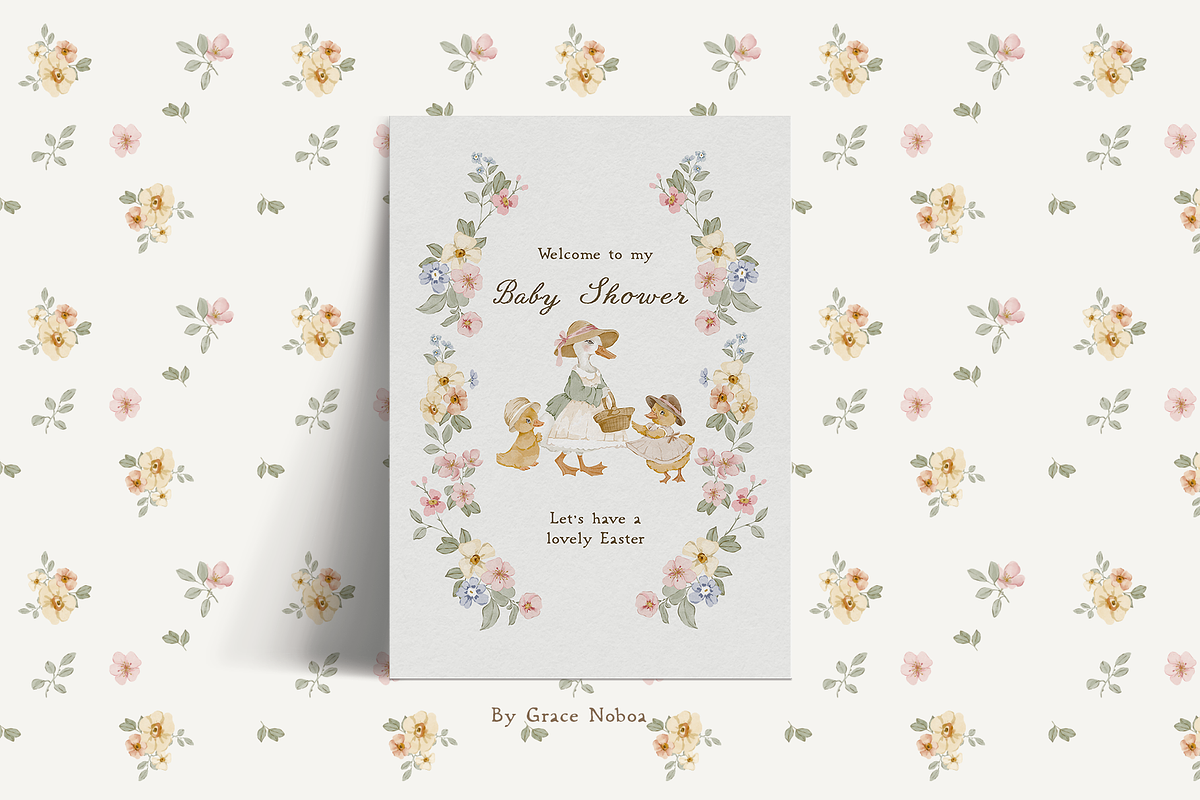 Grandmillenial Cottage kids set, an Object Graphic by Grace Noboa Illustrations (Photo 14 of 17)