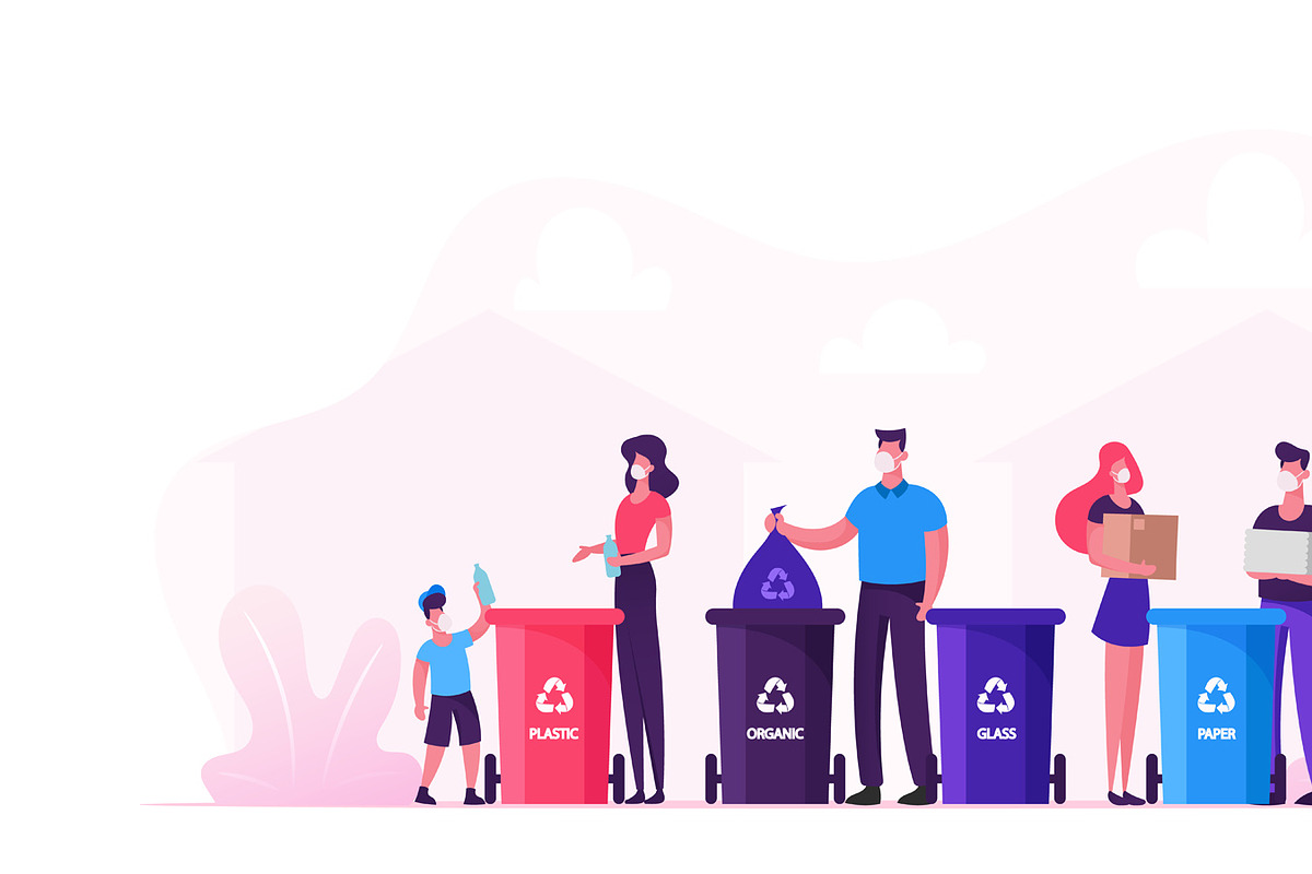 Family with Kids Characters in, a Healthcare Illustration by Double Bubble