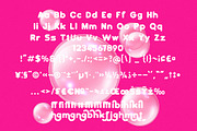 Bubble Fantasy Playful Sans Serif, a Sans Serif Font by AmorfaType (Thumbnail 10 of 10)