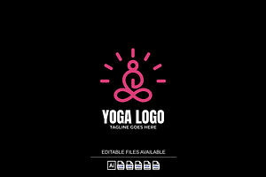 Yoga Lineart Logo