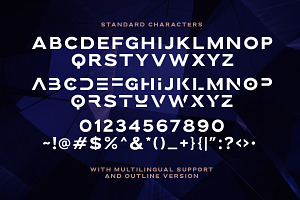 Brolink - Wide Logo Font