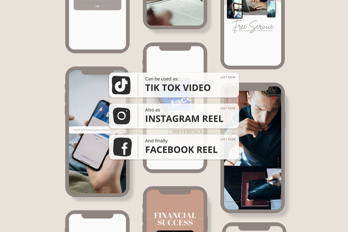 Marketing Agency Marketing Bundle, a Social Media Template by EliteMatidi (Photo 9 of 16)