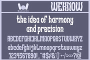 Tuning Fork font, a Font by weknow (Thumbnail 3 of 8)
