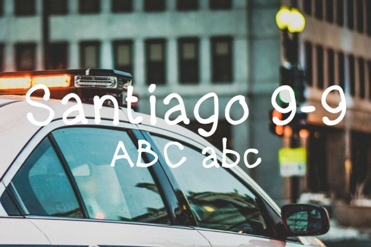 Santiago 9 - 9 typeface