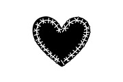 Stitched Heart Silhouette Vector Bun, an Illustration by Designs_River (Thumbnail 33 of 41)