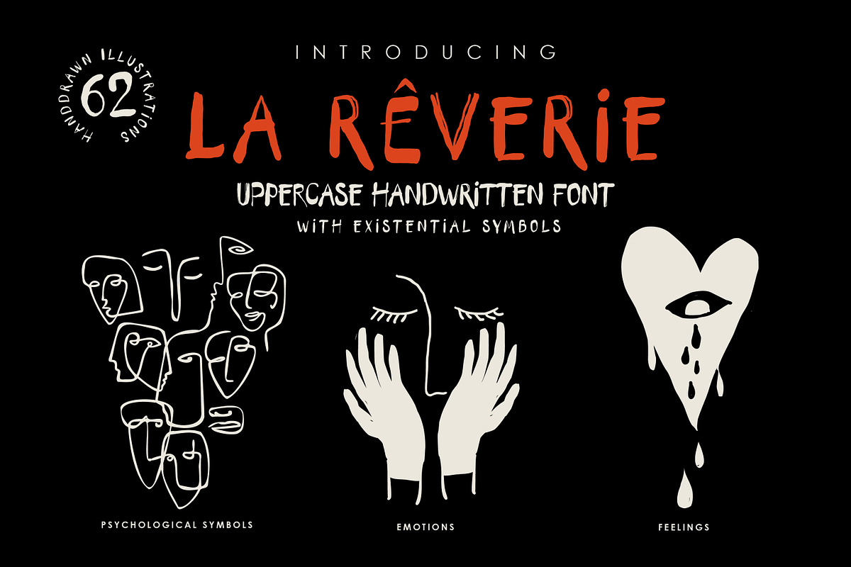 Reverie Handwritten Font & Symbols, a Symbol Font by Struvictory.art (Photo 3 of 9)