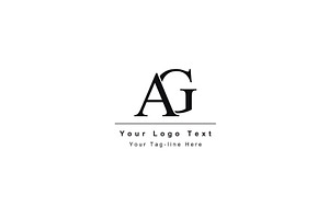 AG GA A G Initial Based Letter Icon