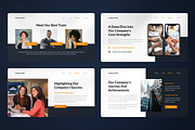 Company Profile Google Slides, a Presentation Template by SquidPixey (Thumbnail 3 of 7)