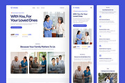 Senior Nursing Care Website UI Figma, an UI Kit Template by peterdraw (Thumbnail 7 of 7)