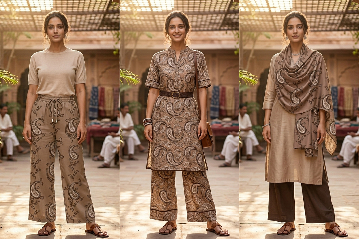 Brown Paisley Patterns, a Pattern Graphic by ThaiByGaew (Photo 3 of 3)