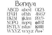 Benaya, a Serif Font by Muksal Creative (Thumbnail 7 of 8)