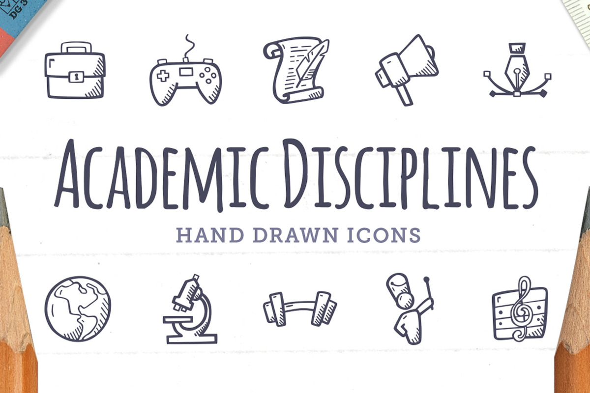 Education Bundle Hand Drawn Icons, an Outline Icon by Good Stuff No Nonsense (Photo 4 of 6)