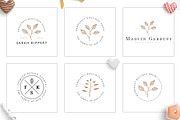 70 Elegant Floral Logo Bundle, a Branding & Logo Template by XpertgraphicD (Thumbnail 11 of 16)