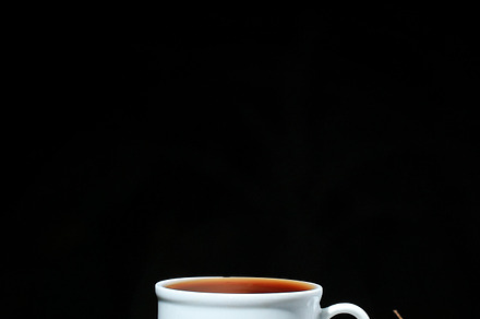 Tea containing background, beverage, and black, a Food & Drink Photo by bastera