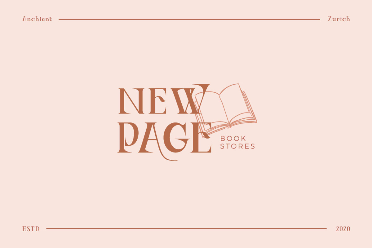 Ancient Zurich - Elegant Serif Logo, a Serif Font by Dirtyline Studio (Photo 14 of 22)