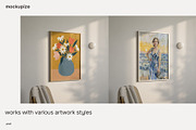 5x7 Side View Frame Mockup Natural, a Household Mockup by mockupize (Thumbnail 7 of 7)