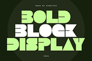 Nobu - Bold Block Display Logo Font, a Sans Serif Font by Pekotype (Thumbnail 2 of 15)