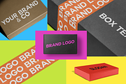 Brand Box Mockups Set, a Packaging Mockup by Infinity Mockups (Thumbnail 4 of 4)