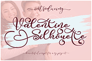 Valentine Silhouette, a Script Font by Aldedesign (Thumbnail 10 of 11)