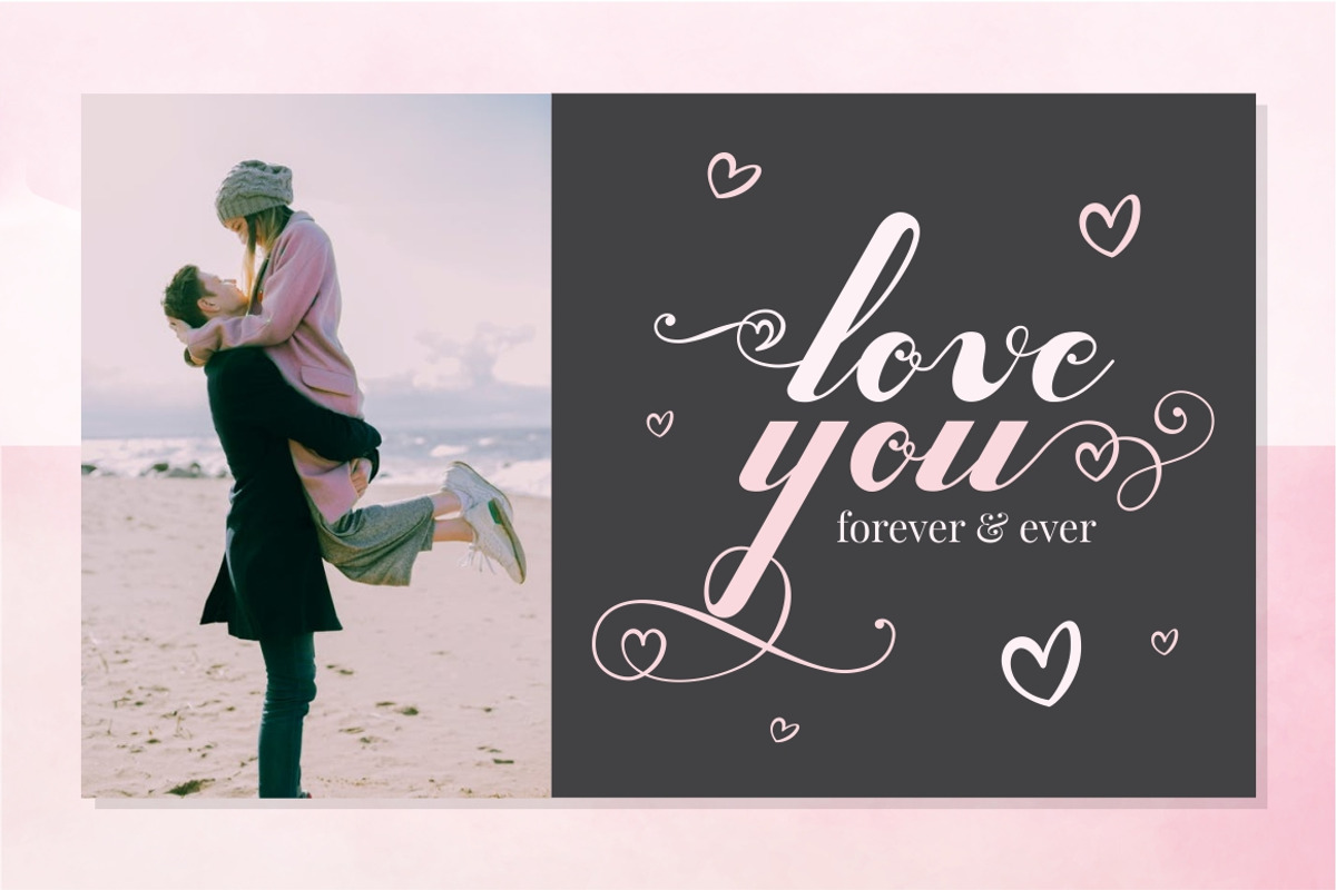 Valentijn - Romantic Font preview 2