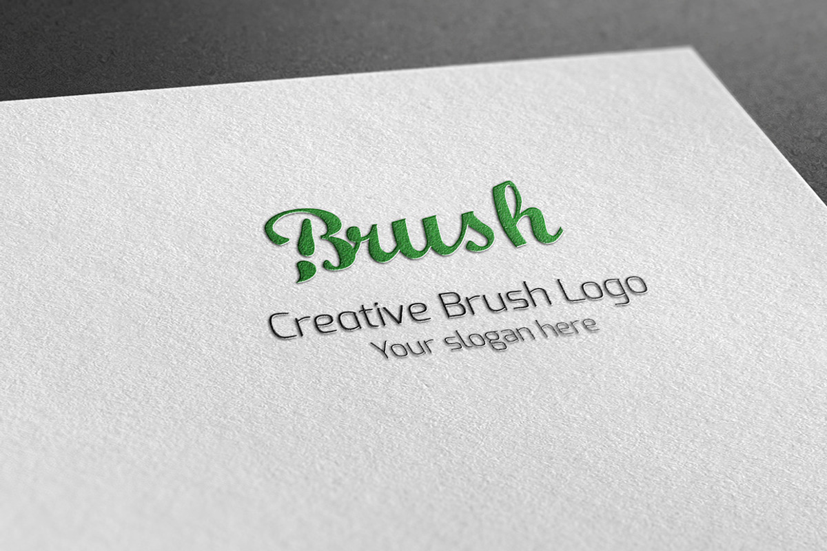 Creative Brush Logo, a Branding & Logo Template by BdThemes (Photo 3 of 4)