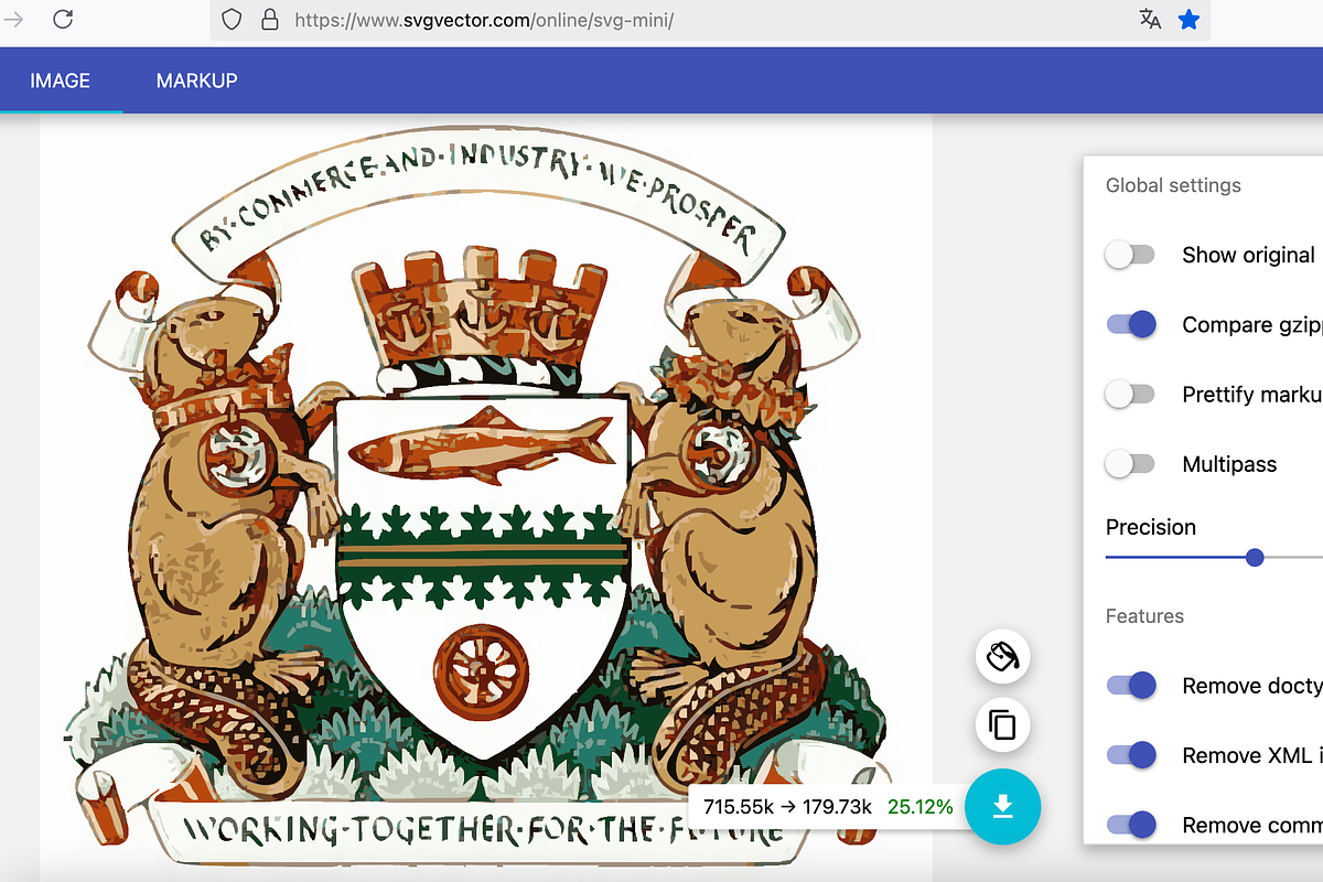 SVG Compressor Online, a Graphic by EffectMatrix (Photo 1 of 2)