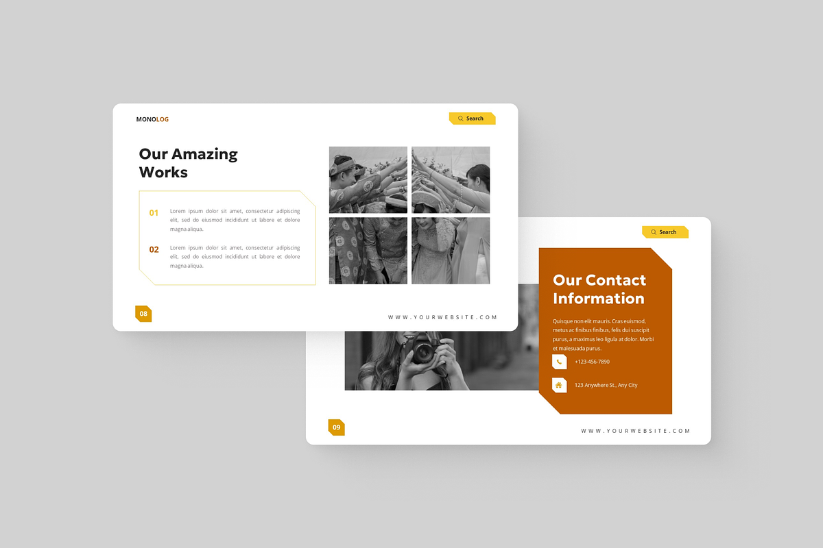 Creative Photography Google Slide, a Presentation Template by Annora Studio (Photo 2 of 5)