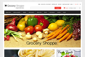 Grocery-Jewelry E-Commerce Bootstrap