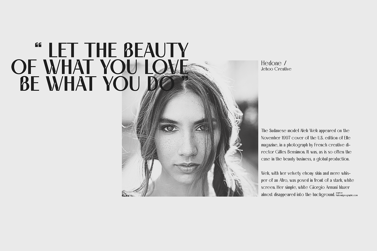 Hedone luxurious sans Typeface, a Font by Jehoo Creative (Photo 3 of 10)