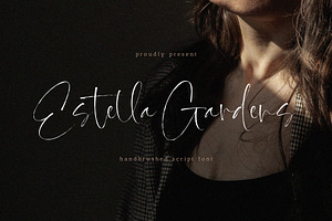 Estella Gardens - Handbrushed Script