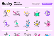 Redry Illustration Collection, a Finance Illustration by Welovegraphics (Thumbnail 7 of 8)
