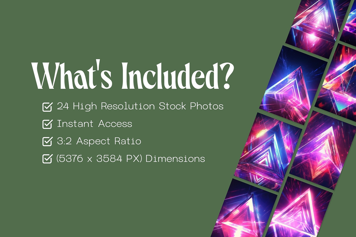 24 Illuminated Triangle Wallpapers, a Wallpaper Graphic by Incomelion (Photo 2 of 6)