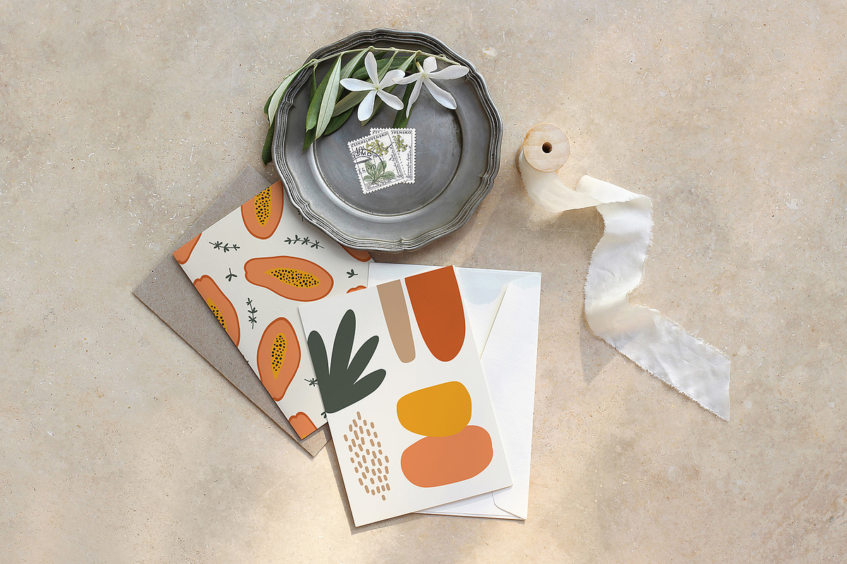 Abstract geometric summer set, a Decorative Illustration by Tabita's shop (Photo 2 of 20)