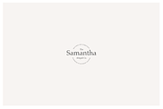 24 elegant feminine logos vol. 2.0, a Branding & Logo Template by pawellpi (Thumbnail 19 of 29)