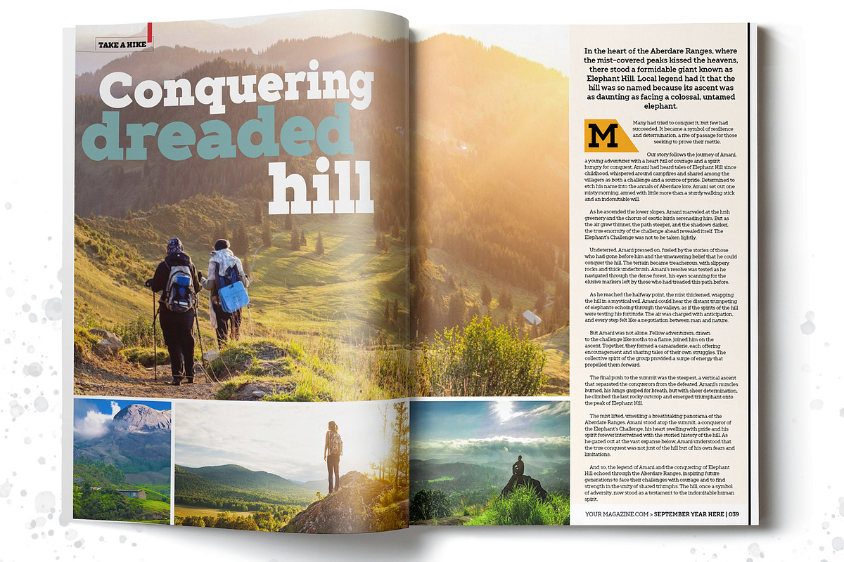Magazine Template, a Magazine Template by Red Cactus Creative (Photo 14 of 20)